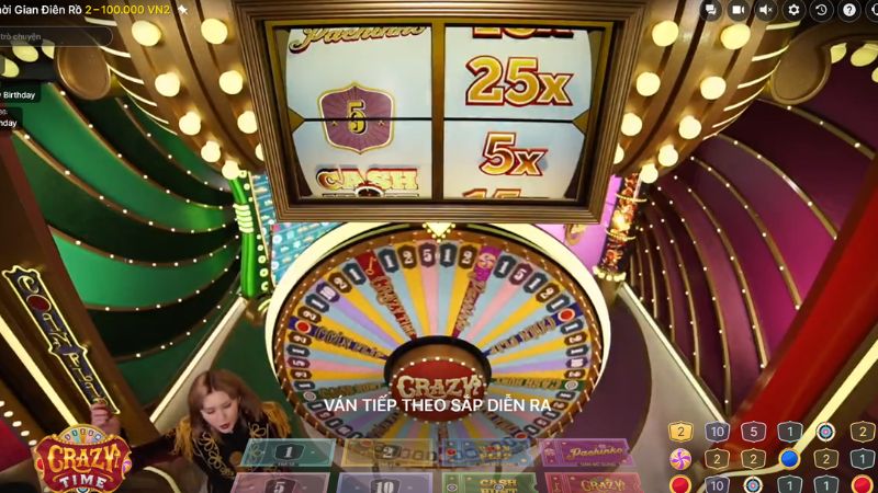 Thời Gian Điên Rồ - Khám Phá Luật Chơi, Bảng Trả Thưởng 4 Bảng trả thưởng trong game rõ ràng cho từng mục cược