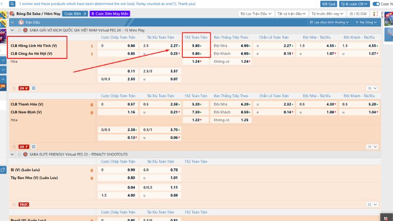 Hướng Dẫn Cược Toàn Trận - 1X2 Trong Kubet Chi Tiết Cho Người Mới 4 Cược 1x2 siêu dễ nhờ hướng dẫn cụ thể