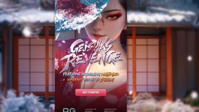 Sự Trả Thù Của Geisha - Thắng Tối Đa 5.000 Lần Tiền Cược 2 Sự Trả Thù Của Geisha là game thuộc sảnh PG của Kubet