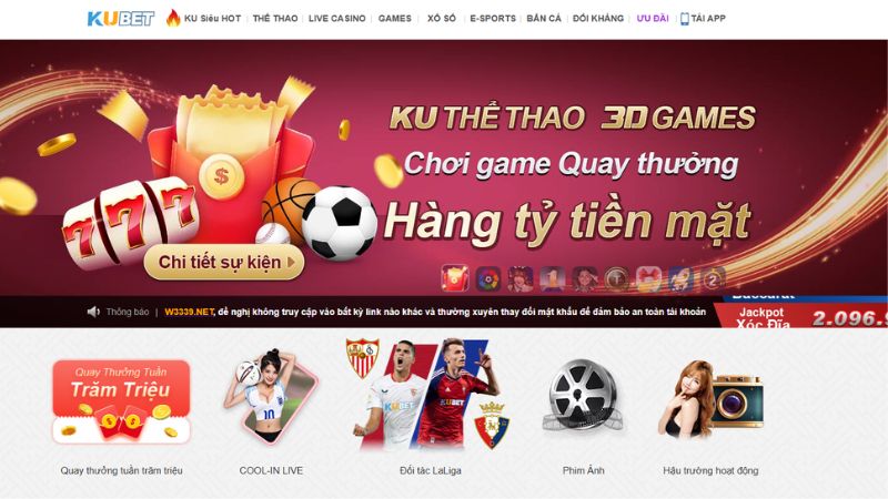 TOP 10 Trang Kubet Uy Tín Tại Việt Nam Đáng Để Trải Nghiệm 3 Tham gia tại Kubet hội viên sẽ được trải nghiệm mọi trò hay