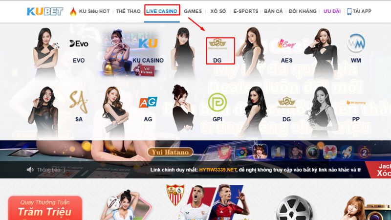 Hướng dẫn chơi Roulette Kubet Gói Gọn Chỉ Trong 5 Bước 2 Truy cập vào nhà cái Kubet